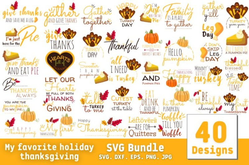 my-favorite-holiday-thanksgiving-svg-bundle