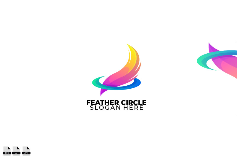 feather-logo-colorful-gradient-style