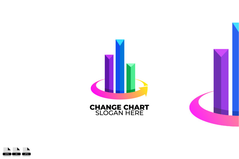 chart-logo-colorful-gradient-style