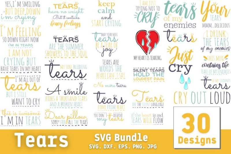 tears-svg-bundle