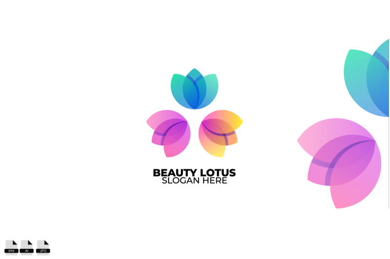 beauty-logo-colorful-gradient-style