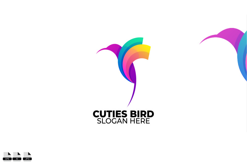 colibri-bird-logo-colorful-gradient-style