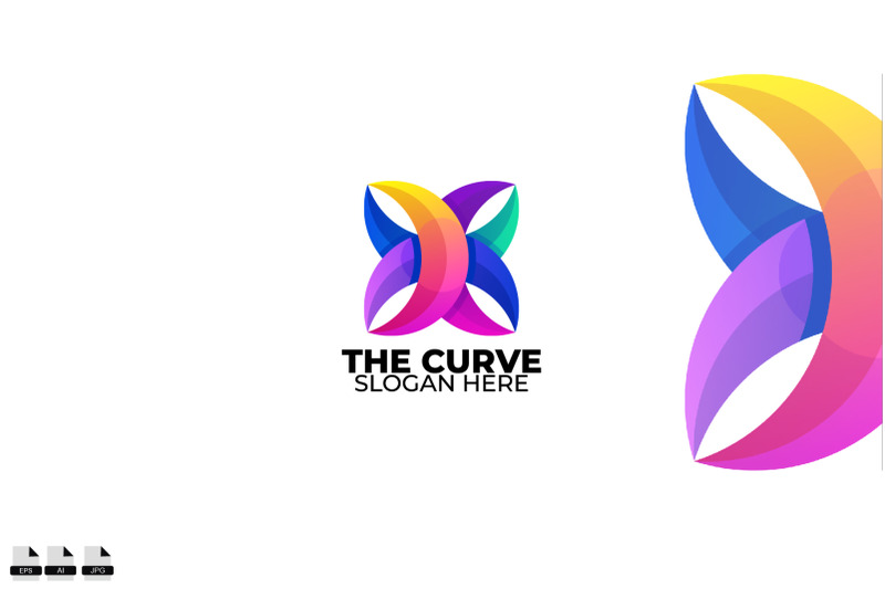 curve-logo-colorful-gradient-style