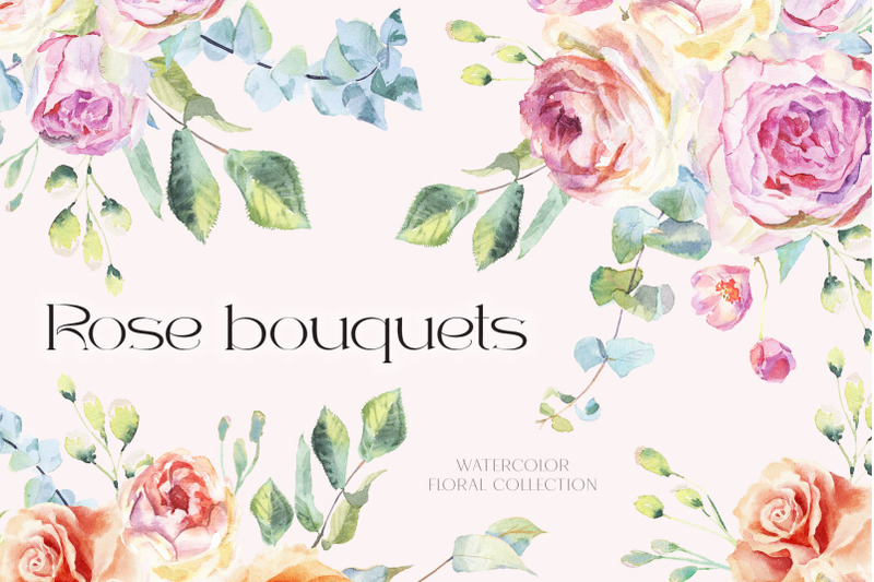 rose-bouquets-watercolors
