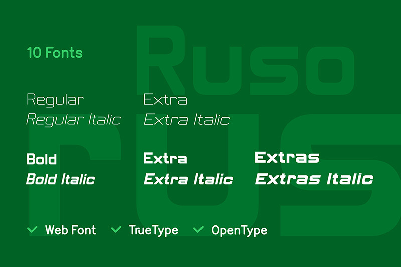 ruso-font