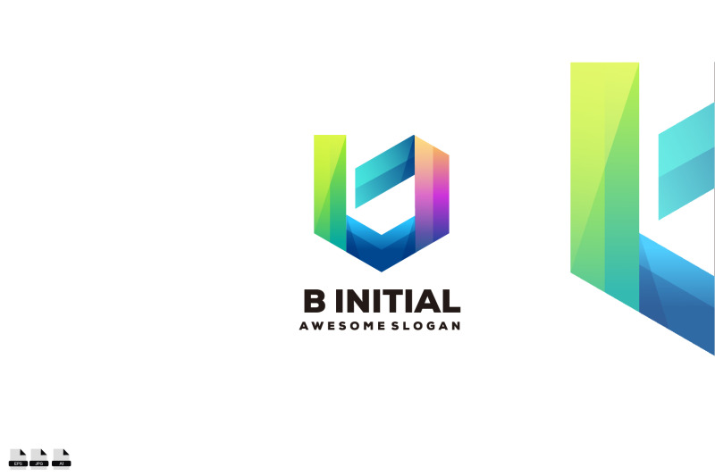 b-initial-logo-gradient-colorful