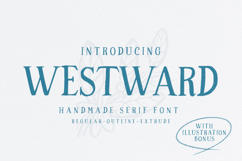 westward-hand-drawn-serif