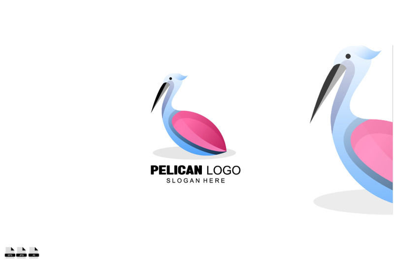 illustration-art-pelican-design-colorful