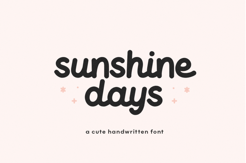 sunshine-days-script-font