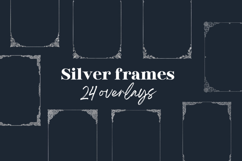 silver-wedding-frames-silver-frames
