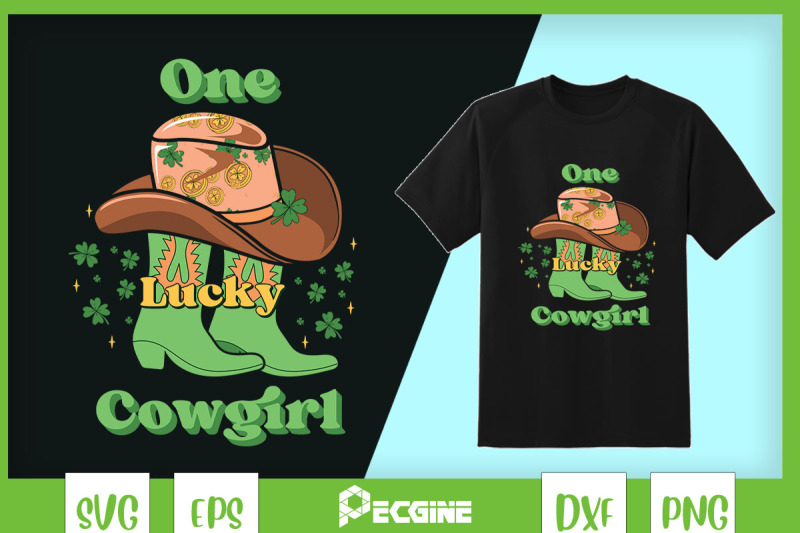 one-lucky-cowgirl-western-st-patrick