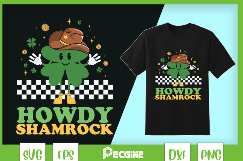 howdy-shamrock-groovy-retro-shamrock