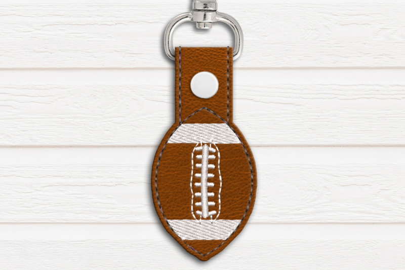 football-ith-key-fob-applique-embroidery