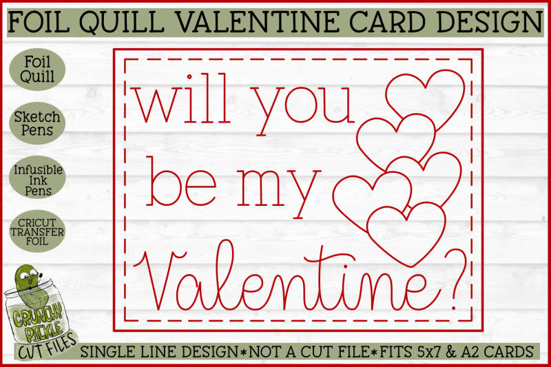 foil-quill-valentine-card-be-my-valentine-single-line-svg