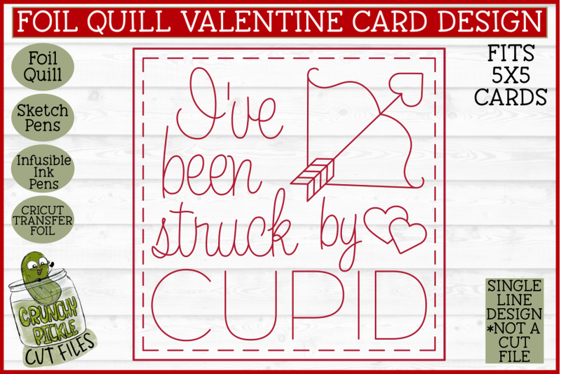 foil-quill-valentine-card-struck-by-cupid-single-line-svg
