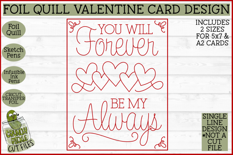 foil-quill-valentine-card-forever-amp-always-single-line-svg