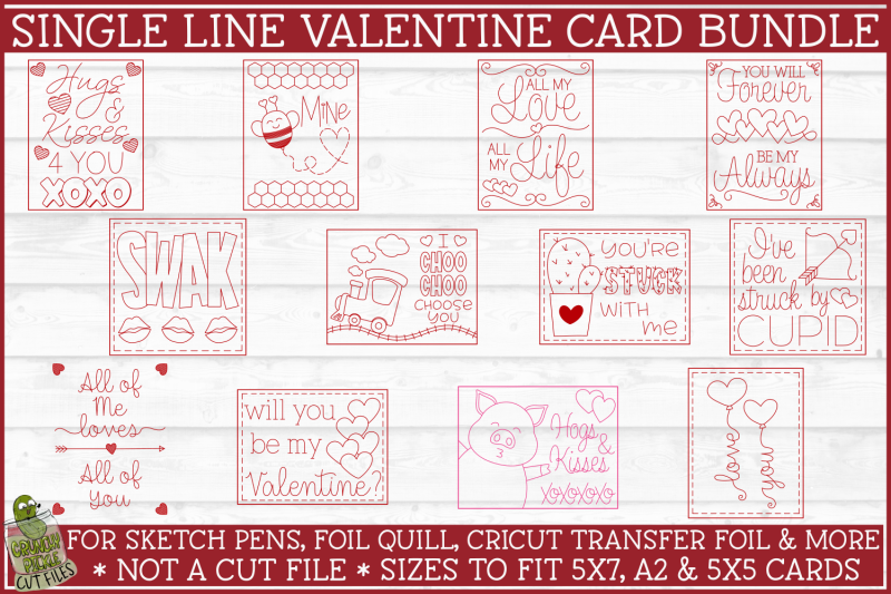 single-line-valentine-card-bundle-foil-quill-designs