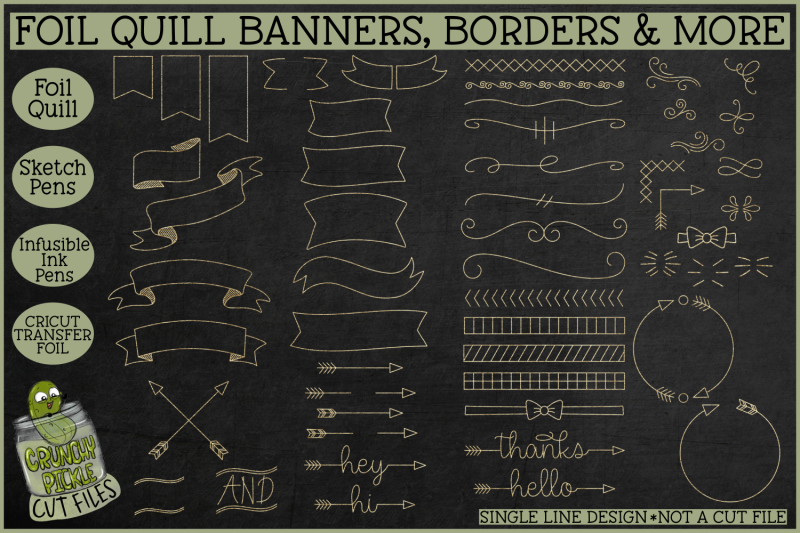 foil-quill-banners-borders-amp-more-single-line-svg-sketch