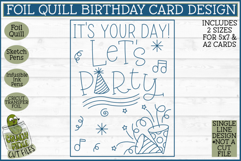 foil-quill-birthday-card-let-039-s-party-single-line-svg-sketch