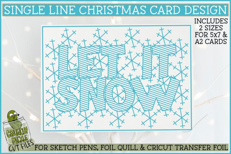 foil-quill-christmas-card-let-it-snow-single-line-sketch