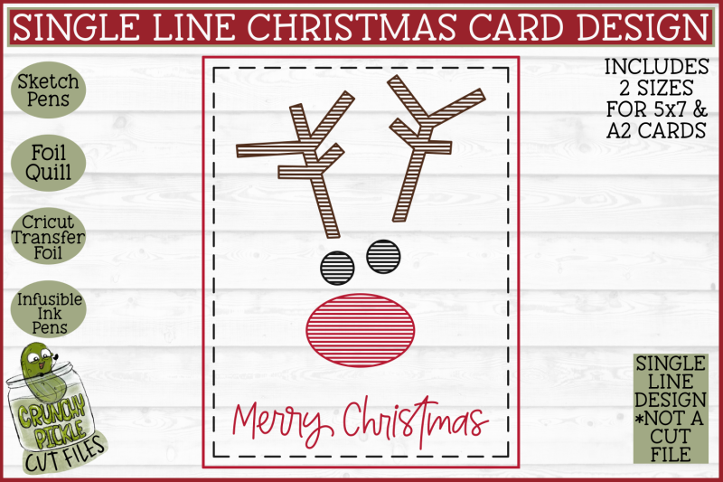 foil-quill-christmas-card-reindeer-single-line-sketch-svg