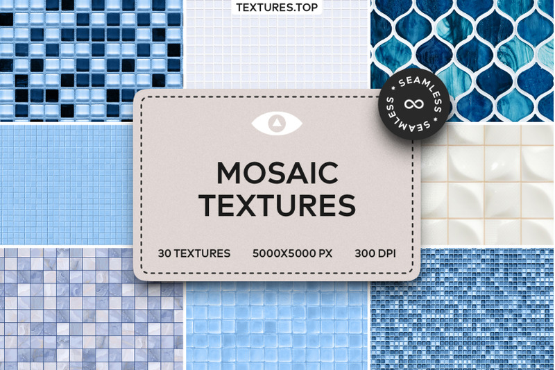 30-seamless-mosaic-texture-pack