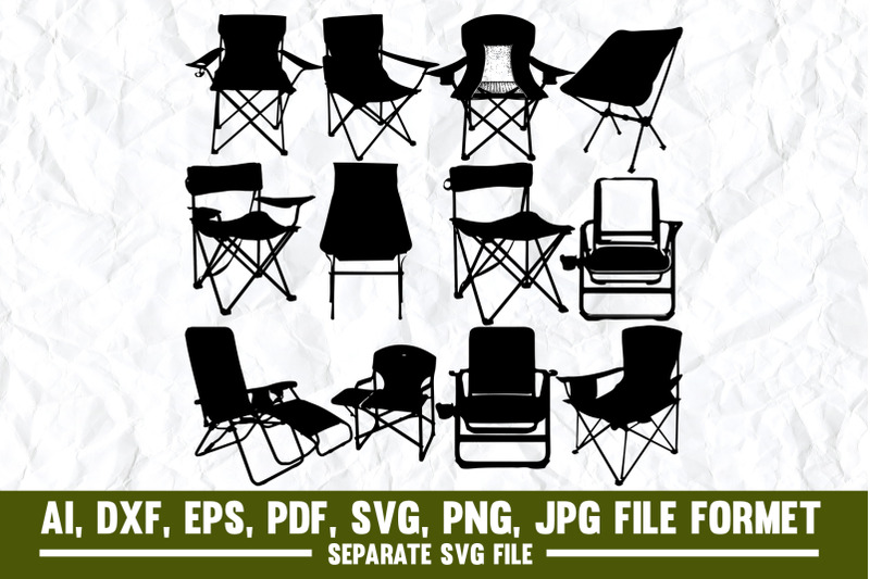 camping-camping-chair-chair-white-background-cut-out-photography