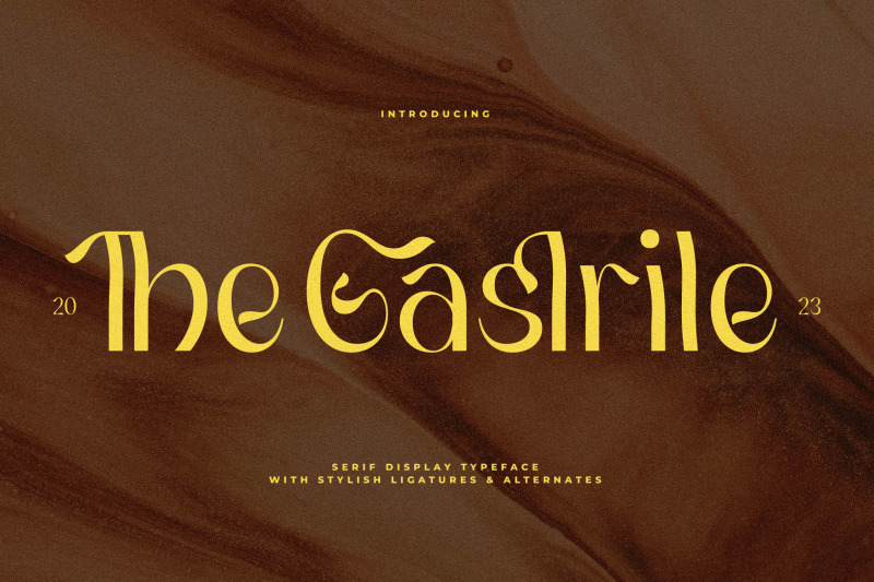 gaslrile-typeface