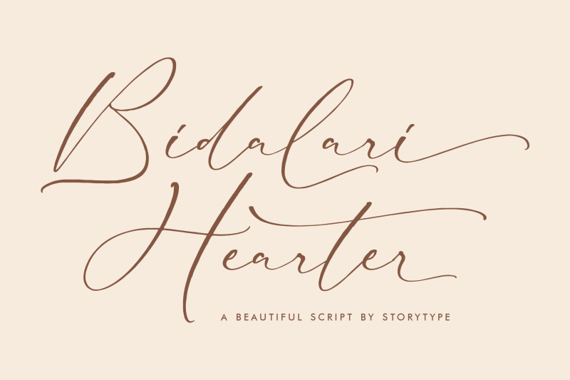 bidalari-hearter-beautiful-script