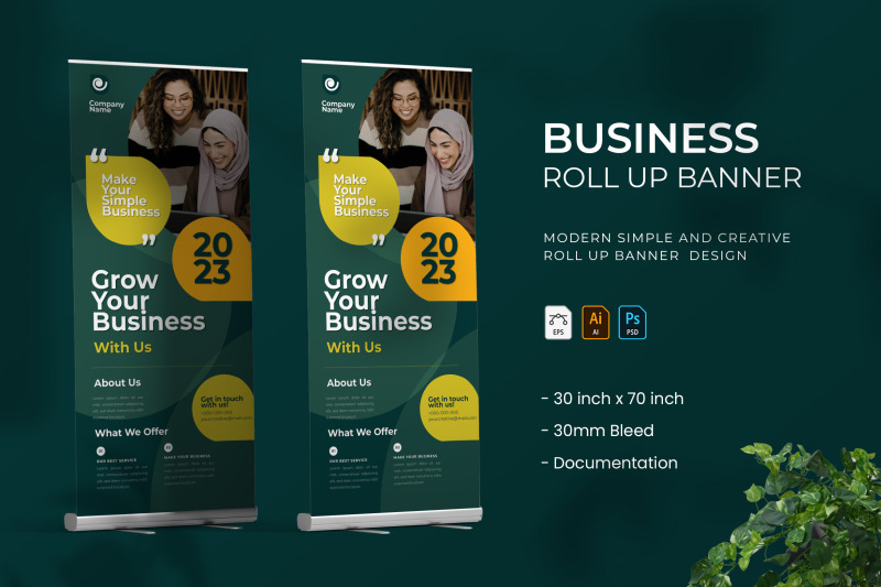 business-roll-up-banner