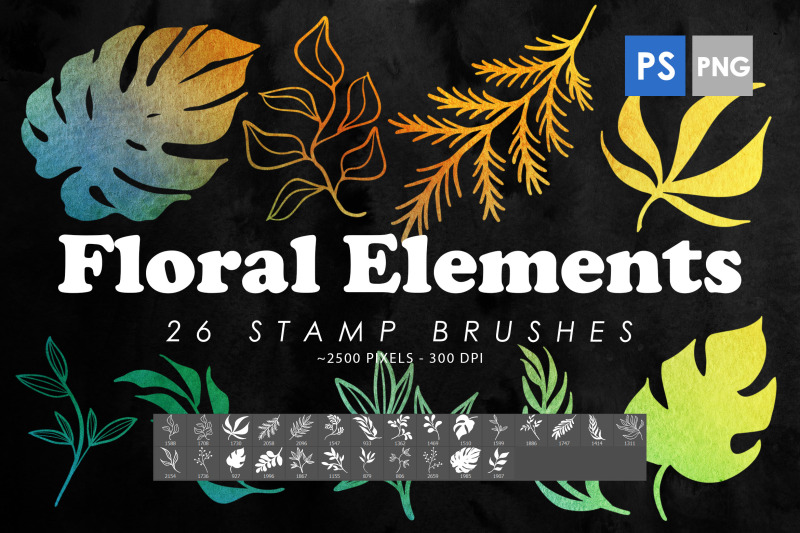 26-floral-elements-photoshop-stamp-brushes
