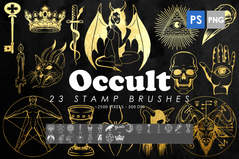 23-occult-photoshop-stamp-brushes
