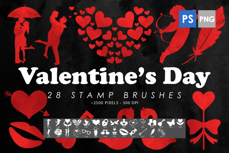 28-saint-valentine-photoshop-stamp-brushes