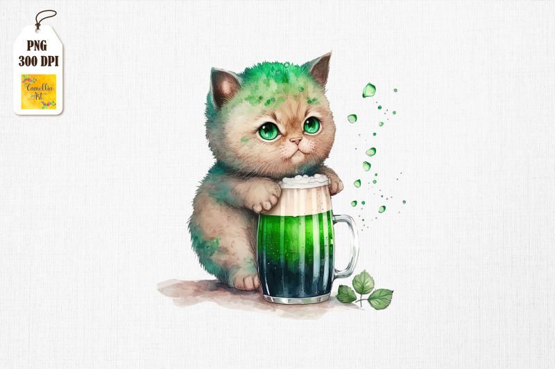 cute-cat-loves-beer-st-patrick-039-s-day-2