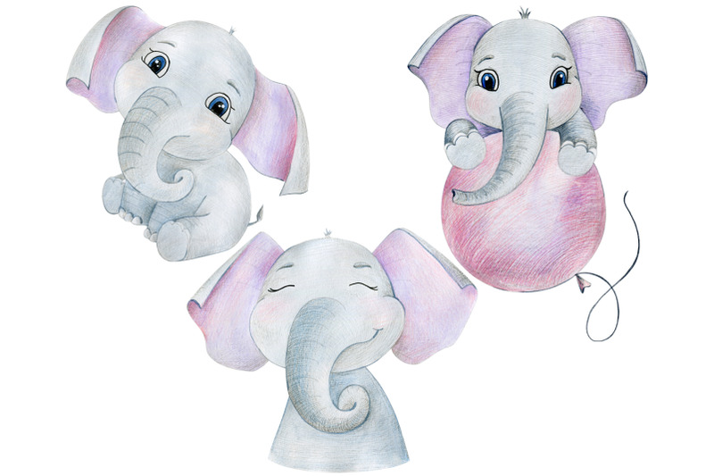 watercolor-elephants-clipart