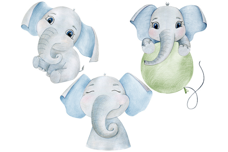 watercolor-elephants-clipart