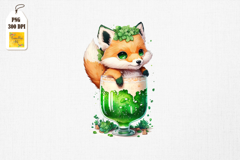 cute-fox-loves-beer-st-patrick-039-s-day