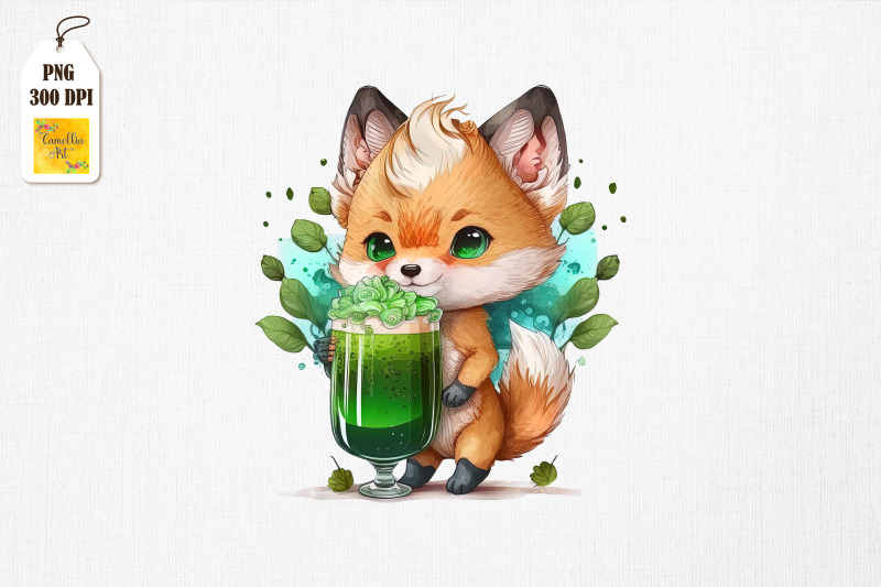 cute-fox-loves-beer-st-patrick-039-s-day-4