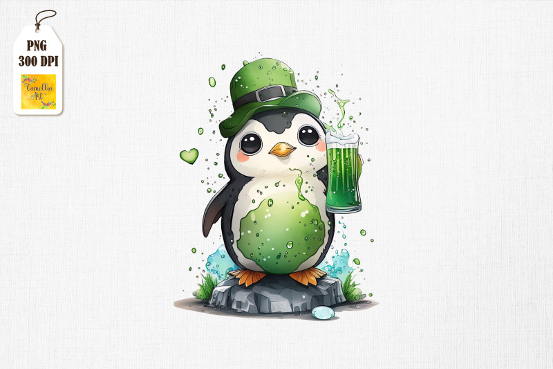 penguin-loves-beer-st-patrick-039-s-day-2