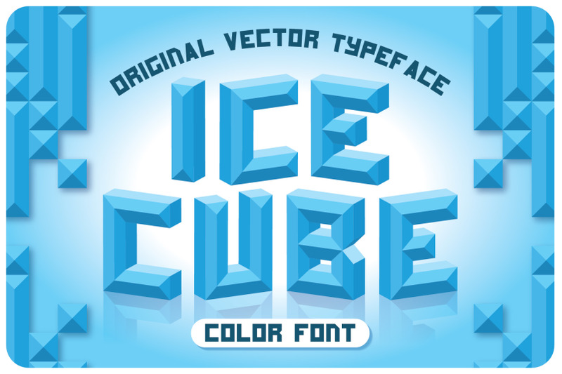 ice-cube-color-font