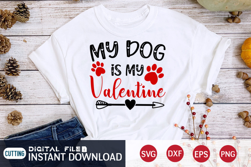 my-dog-is-my-valentine-svg