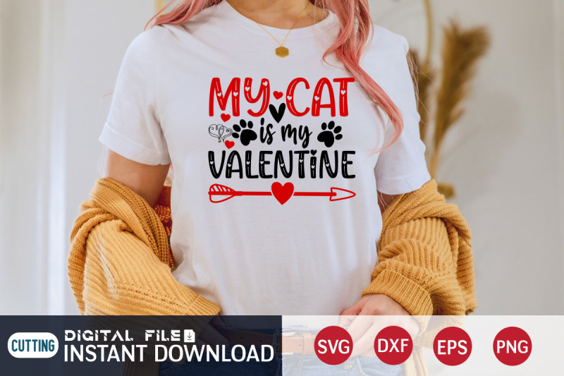 my-cat-is-my-valentine-svg