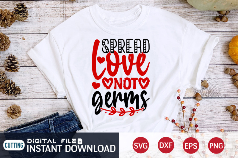 spread-love-not-germs-svg