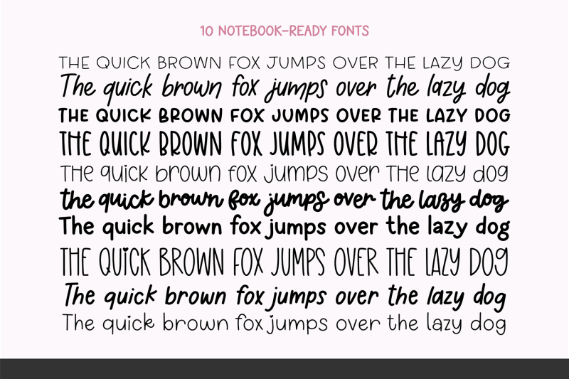 notebook-handwriting-font-bundle-vol-1