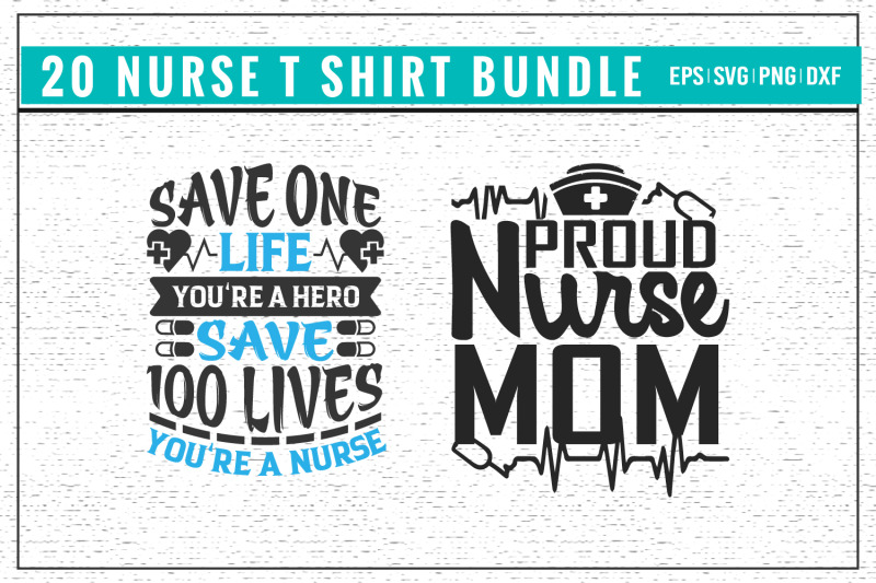 nurse-t-shirt-design-bundle