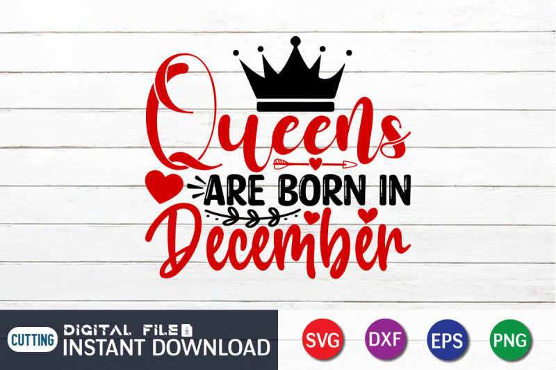 queens-are-born-in-december-svg