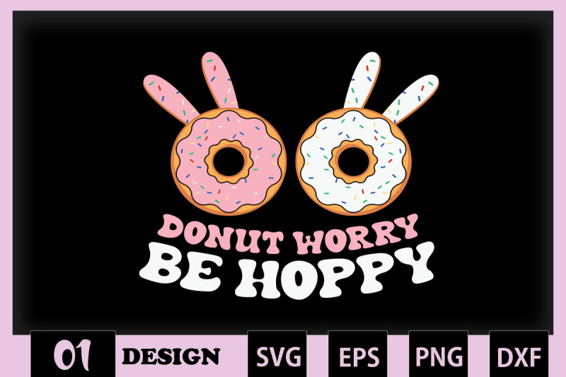 donut-worry-be-hoppy-easter-pun