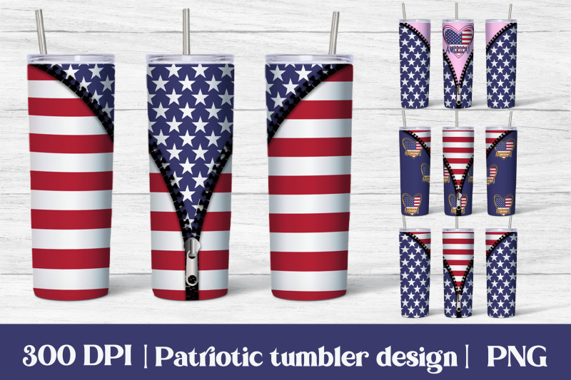 patriotic-tumbler-design-4th-of-july-tumbler-sublimation