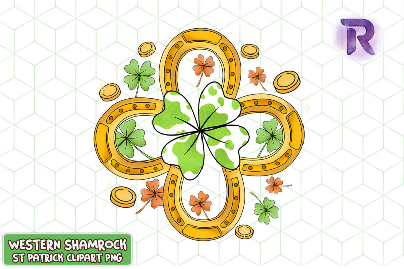 horseshoe-lucky-leaf-western-st-patrick