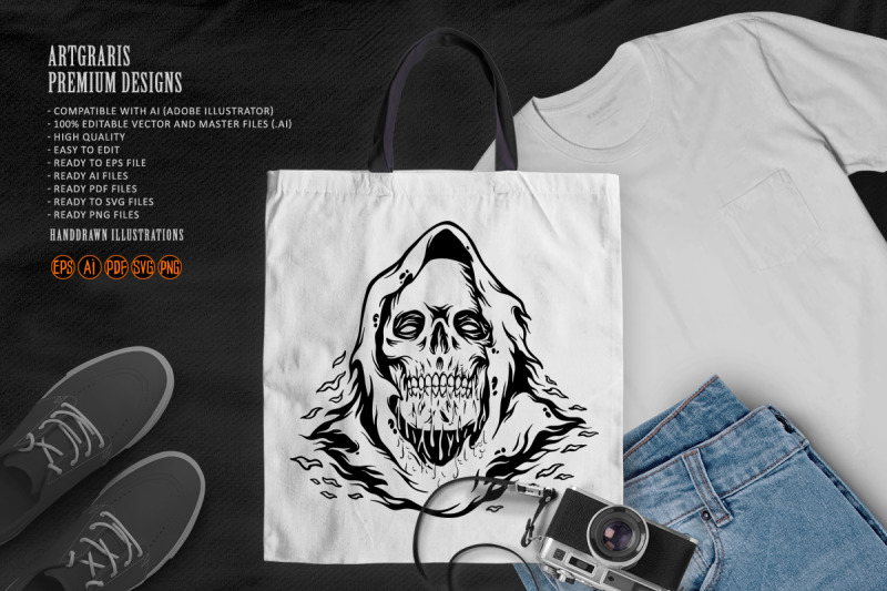 scary-monster-grim-reaper-skull-head-illustrations-silhouette